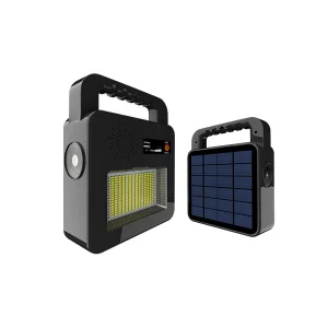 Lampă Solară Portabilă cu Bluetooth și Difuzor 3.5W 3000-6000K Optonica