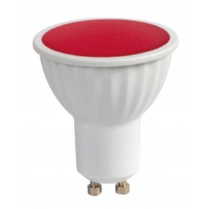 Spot LED, 5W, GU10, 220-240V AC, lumina rosie