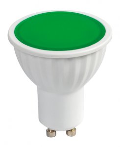 Spot LED, 5W, GU10, 220-240V AC, lumina verde
