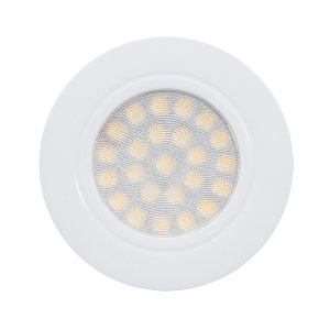 Spot LED incastrabil, rotund, SMD2835, 4W, lumina neutra, corp alb, IP44