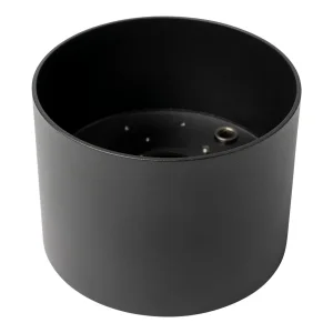 Corp Spot LED GU10 Rotund Negru Aluminiu Optonica