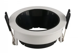 Corp Spot LED Rotund GU10 35W Alb/Negru Orientabil Interior