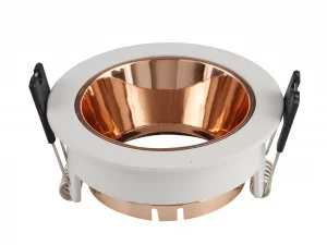 Corp Spot LED Rotund GU10 Alb/Rose Gold 35W IP20 OT1-A2