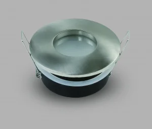 Corp Spot LED Rotund Aluminiu GU10 Max 35W Satin Nickel IP65