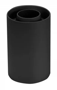 Corp Spot LED Rotund Plastic GU10 10W Negru