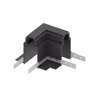 Colț Aplicat pentru Șină Magnetică R35 100mm Negru Optonica
