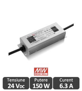Sursa alimentare LED 150W IP67 24V 8.33A