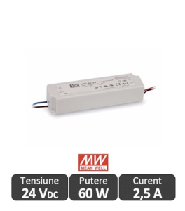 Sursa alimentare LED 60W 24V IP67