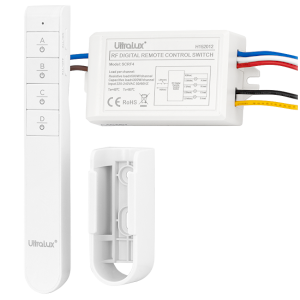 Telecomanda cu functie de intrerupator RF, 4 canale, 220V