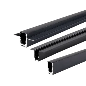 Șină Magnetică M15 2m Încastrabilă Negru Optonica