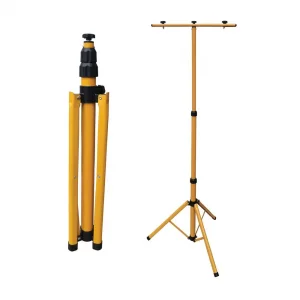 Trepied pentru Proiectoare LED cu Bară Transversală 157cm Galben Optonica