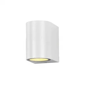Aplică Perete Aluminiu Albă GU10 35W IP54 Interior Optonica