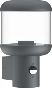 Aplică LED Exterior E27 40W cu Senzor Mișcare PIR IP54 Negru Optonica