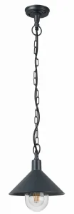 Aplică Perete E27 Aluminiu IP44 Negru 40W Optonica