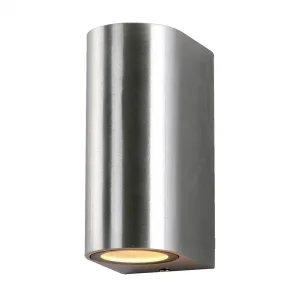Aplică LED Perete Aluminiu Lustruit 2xGU10 35W IP54 Optonica