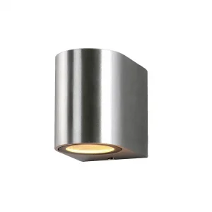 Aplică LED perete GU10 aluminiu lucios 35W IP54 Optonica