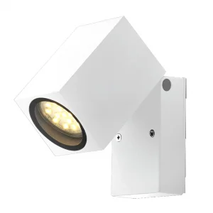 Aplică LED Perete GU10 Alb 35W IP54 Aluminiu Optonica