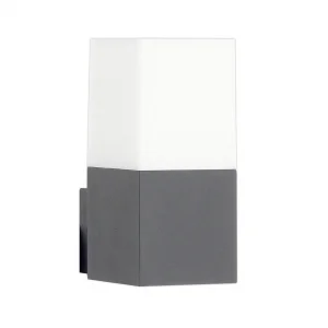 Aplică LED Perete Exterior E27 16W Aluminiu Gri Închis IP54 Optonica