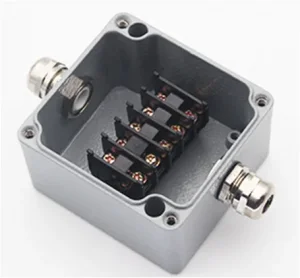 Cutie de Conexiuni Etanșă IP68 Aluminiu 2 Terminale 24A 450V Optonica