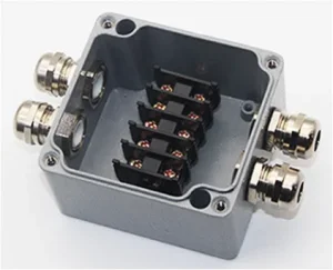 Cutie Conexiuni Etanșă IP68 Aluminiu 4 Terminale 24A 450V Optonica