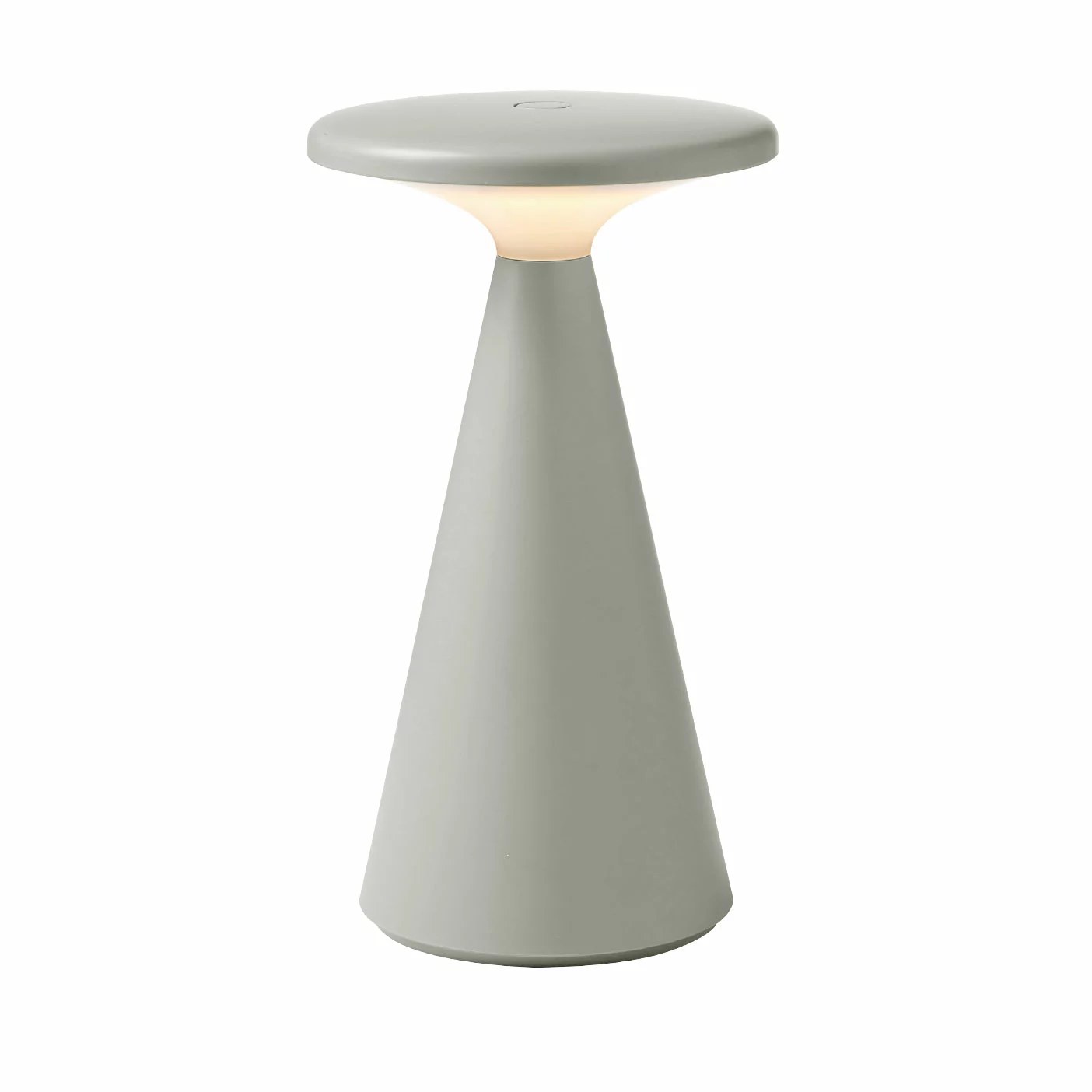 Veioză LED Funghi 1,6W 160lm 2700K IP44 dimabil Ø11,5cm gri Maxlight T0064